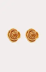 Petit Moments Brai Clip On Earrings ~ Gold(OS)