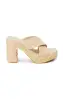 Matisse Caravan Platform Heel ~ Natural(6)