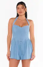 Romee Romper ~ Sky Indigo(XS)
