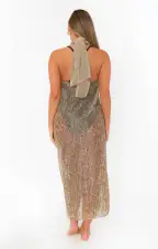 Universal Sarong ~ Glitter Python(OS)