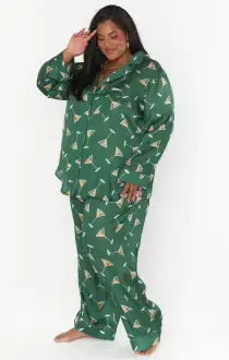 Classic PJ Set ~ Tini Time Silky(XS)