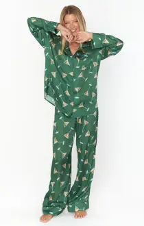 Classic PJ Set ~ Tini Time Silky(XS)