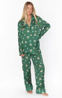Classic PJ Set ~ Tini Time Silky(XS)