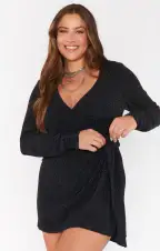 Stage Skort Dress ~ Black Shimmy Shine(XS)