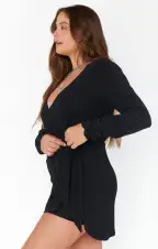 Stage Skort Dress ~ Black Shimmy Shine(XS)