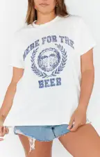 Thomas Tee ~ Here For Beer Graphic(XS)