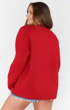 Varsity Sweater ~ Win Graphic Knit(XS)