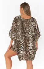 Peta Tunic ~ Tiramisu Cheetah(XS)