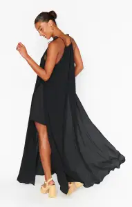 Rochester Maxi Dress ~ Black(XS)