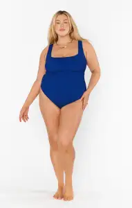 The Scrunch One Piece ~ Navy Scrunch(XS)