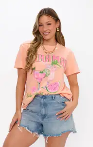 Check In Tee ~ Bahamas Graphic(XS)