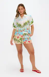 Port Button Down ~ Island Life(XS)