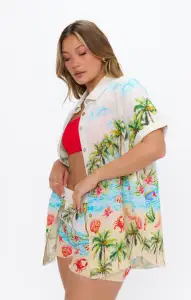 Port Button Down ~ Island Life(XS)