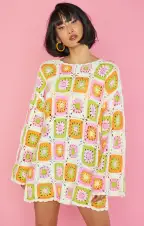 Mamacita Coverup ~ Tutti Frutti Crochet(XS)