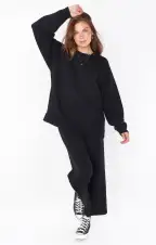 Samson Lounge Pants ~ Black Knit(XS)