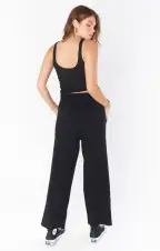 Samson Lounge Pants ~ Black Knit(XS)