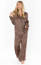 Classic PJ Set ~ Wild Cheetah(XS)