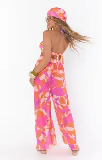 Jet Setter Pants ~ Sunset Daiquiri(XS)
