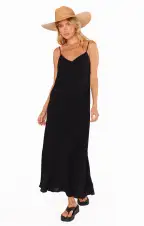 Uptown Slip Dress ~ Black(XS)