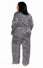 Classic PJ Set ~ Zebra Silky(XS)