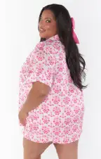 Daydreaming PJ Set ~ Pinck Teagan Floral(XS)
