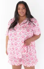 Daydreaming PJ Set ~ Pinck Teagan Floral(XS)