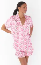 Daydreaming PJ Set ~ Pinck Teagan Floral(XS)