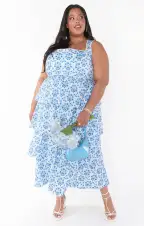 Meg Midi Dress ~ Teagan Floral(XS)