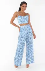 Chateau Bow Top ~ Teagan Floral(XS)