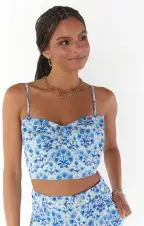 Chateau Bow Top ~ Teagan Floral(XS)