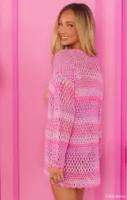 Paula Pullover ~ Beach Barbie™ Stripe(XS)
