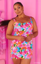 Steph Mini Dress ~ Barbie™ Blooms(XXS)