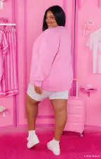 Barbie™ Sweatshirt ~ Barbie™ Pink(XS)