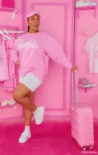 Barbie™ Sweatshirt ~ Barbie™ Pink(XS)