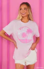 Travis Tee ~ Barbie™ Graphic(XS)