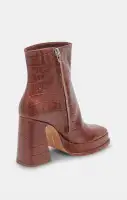 Dolce Vita Lochly Platform Bootie ~ Walnut(6)