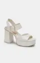 Dolce Vita Bobby Pearl Platform Heel ~ White Pearls(6)