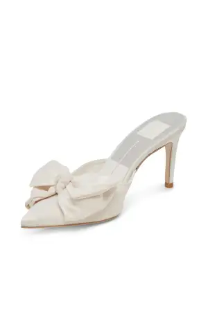 Dolce Vita Kayli Heel ~ White Satin(6)