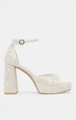 Dolce Vita Pandro Pearl Heel ~ True White(6)