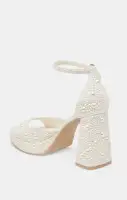Dolce Vita Pandro Pearl Heel ~ True White(6)