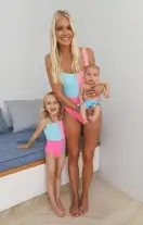 Little Scrunch One Piece ~ Barbie™ Colorblock Scrunch(0-3M)