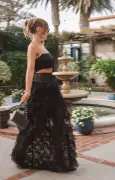 Meet Me at Midnight Skirt ~ Black Ruffle Tulle(XS)