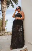 Meet Me at Midnight Skirt ~ Black Ruffle Tulle(XS)