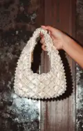 Adeline Pearly Bag ~ White(OS)