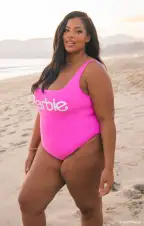 Barbie™ Babe One Piece ~ Malibu Pink(XS)