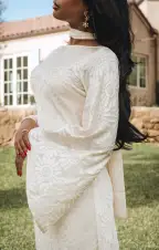 Sarah Dress ~ Cream Daisy Burnout(XXS)