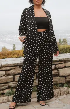 Hayes Trouser ~ Polka Dot(XS)