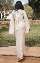 Sarah Dress ~ Cream Daisy Burnout(XXS)