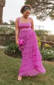 Katarina Maxi Dress ~ Magenta Majesty(XXS)