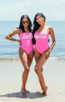 Barbie™ Babe One Piece ~ Malibu Pink(XS)